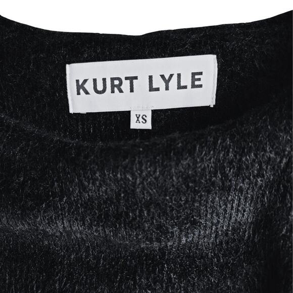 *RARE* KURT LYLE Smooth Minky Sweater w/ Leg-Of-Mutton Sleeves Womens XS Elegant - Picture 4 of 12